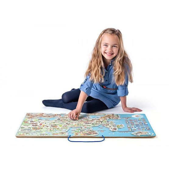 Magnetische Europakarte XXXL