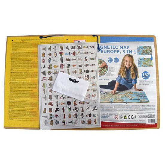 Magnetische Europakarte XXXL