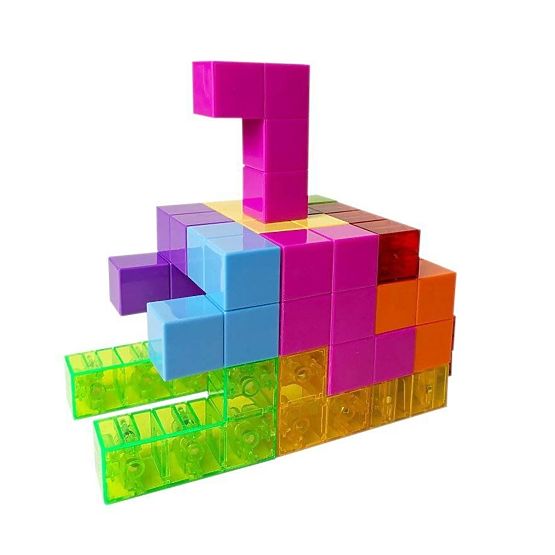 Magnetische Würfel Magic Magnetic Cubes, 56 Elemente