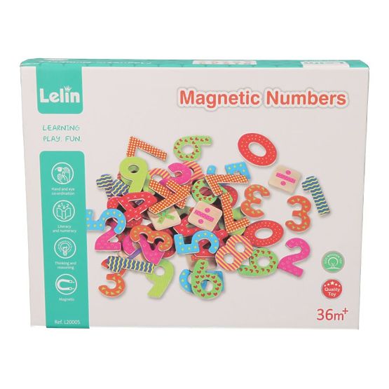 Magnetische Holzzahlen
