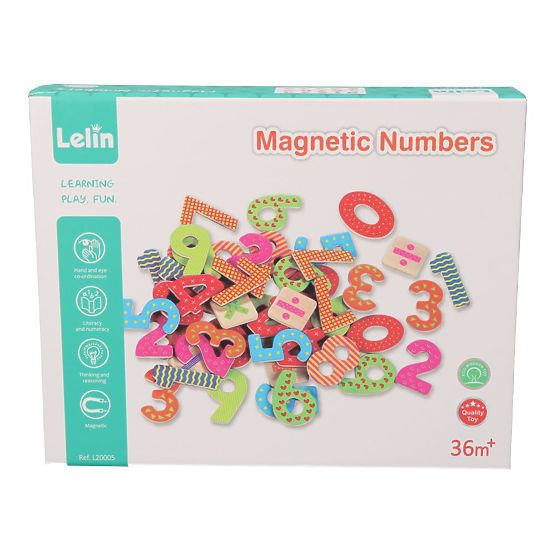 Magnetische Holzzahlen