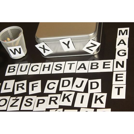 Magnetisches Alphabet - große Buchstaben