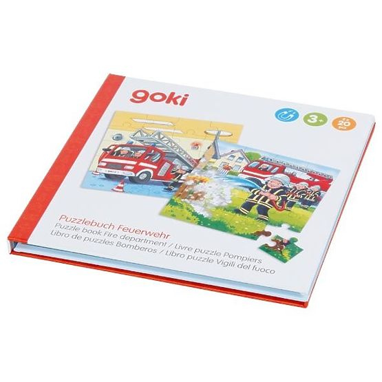 Magnetisches Buch Puzzle Feuerwehrmänner
