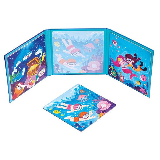 Magnetisches Puzzle Buch Unterwasserwelt
