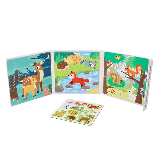Magnetisches Puzzle Waldtiere