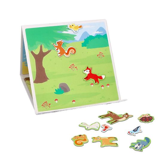 Magnetisches Puzzle Waldtiere