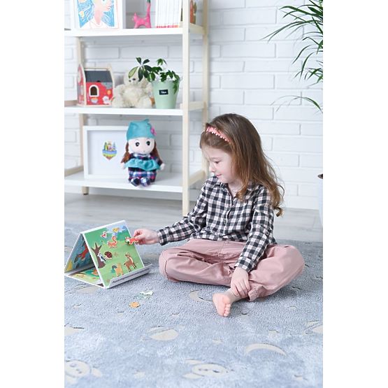 Magnetisches Puzzle Waldtiere