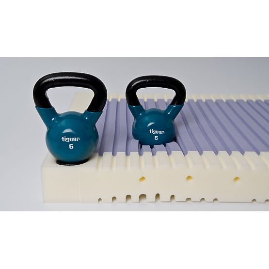 Matratze für Kinderbett ASEPTIC aus antibakteriellem Schaum: Größe - 140x70