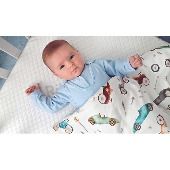 Matratze für Kinderbett ASEPTIC aus antibakteriellem Schaum: Größe - 140x70