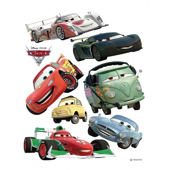 Maxi Aufkleber Cars