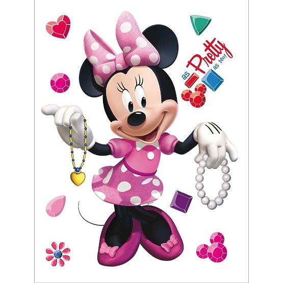 Maxi-Wandaufkleber - Minnie Maus 