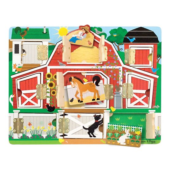 Melissa and Doug - Öffne und Schließe - Versteckspiel Puzzle