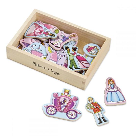 Melissa & Doug - Kühlschrankmagnete Prinzessin 20St