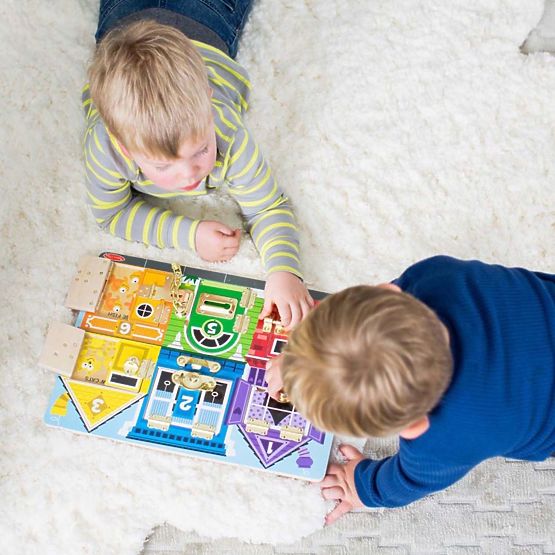 Melissa- und Doug-Schlösser aufschließen