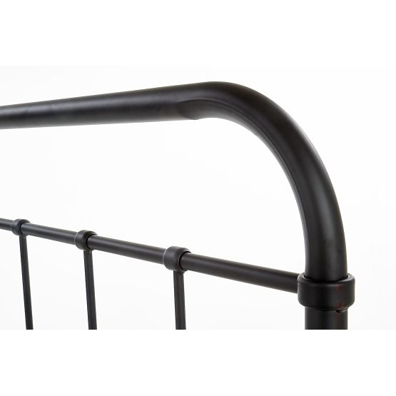 Metallbett LINDA 120x200 cm - schwarz