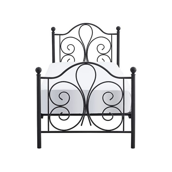 Metallbett PANAMA 200x90 - schwarz