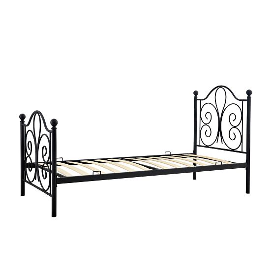 Metallbett PANAMA 200x90 - schwarz