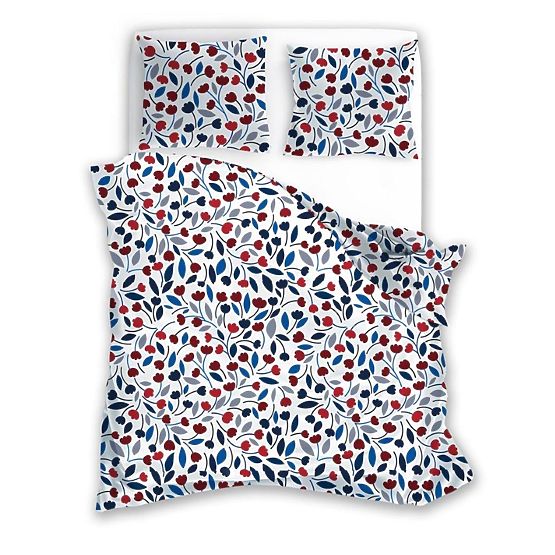 Mikrofaser-Bettwäsche Tulpen 140x200cm + 70x90cm