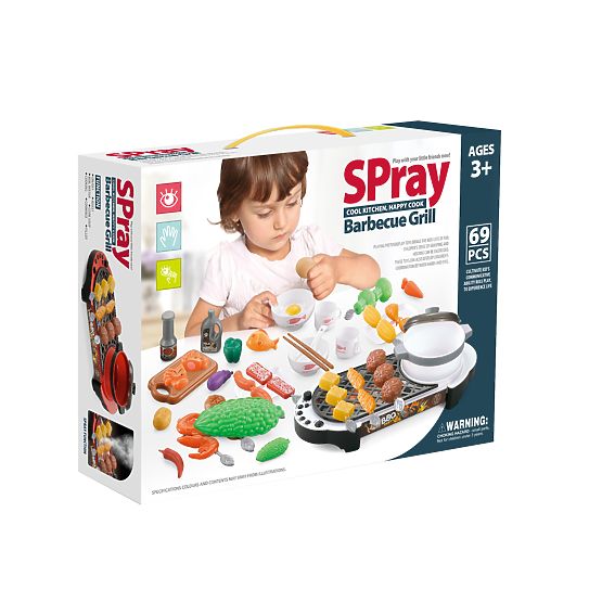 Mini-Küche Grillzubehör für Kinderküche
