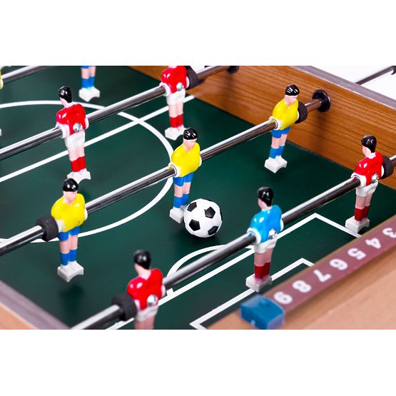 Mini Tischfußball 69x35,5 cm Holztischfußball ECOTOYS