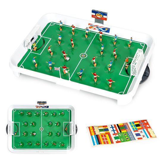 Mini-Tischfußball mit Federn, 22 Spieler