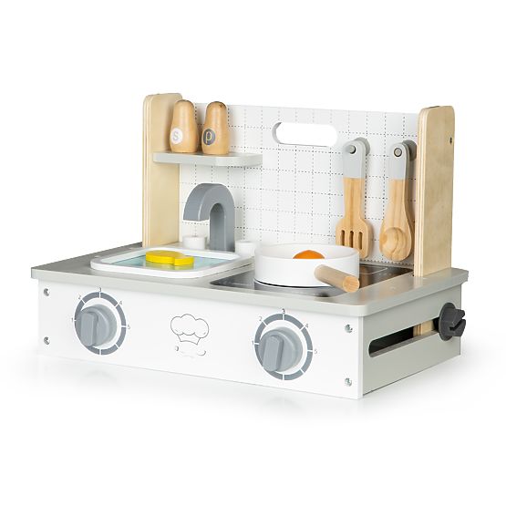 Miniküche aus Holz