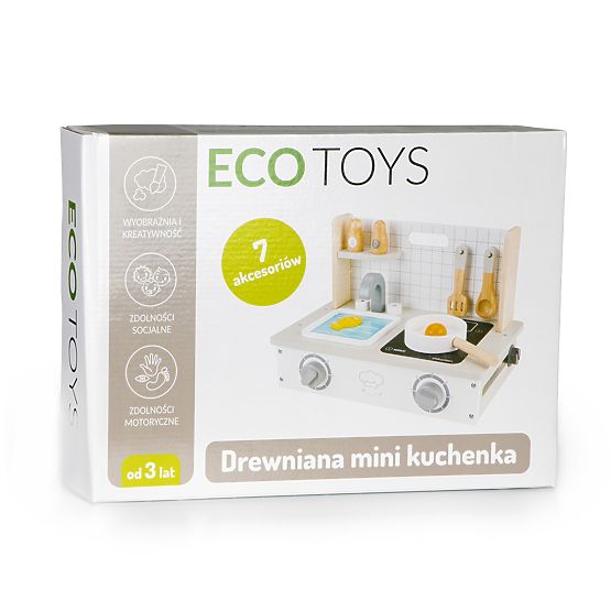 Miniküche aus Holz