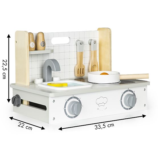 Miniküche aus Holz