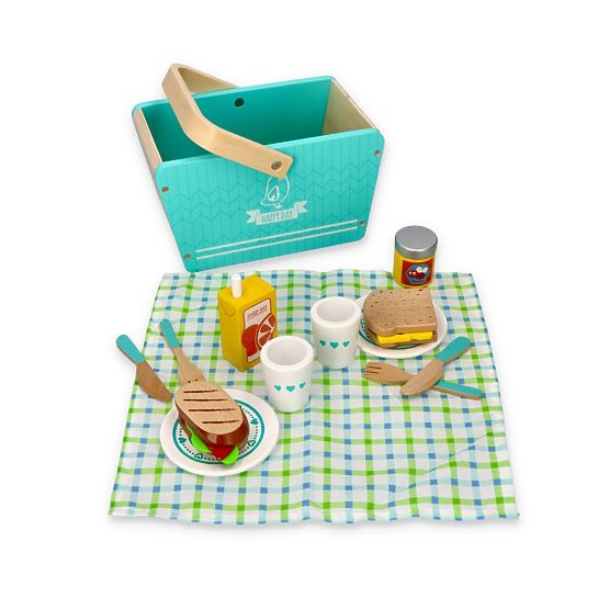 Minzfarbenes Picknick-Set