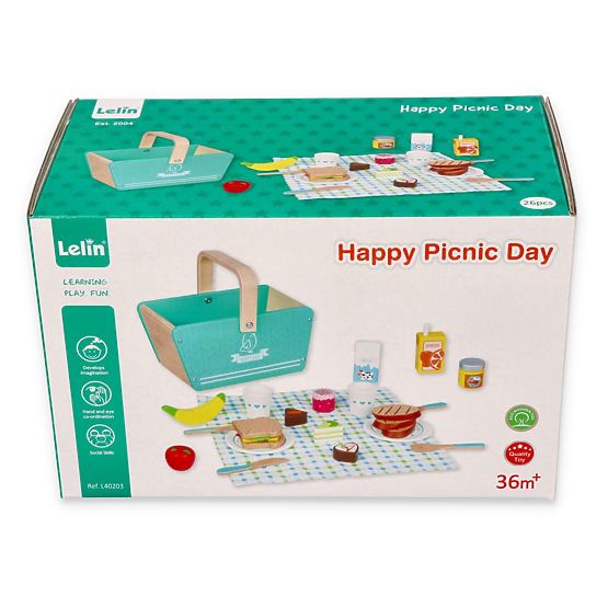 Minzfarbenes Picknick-Set