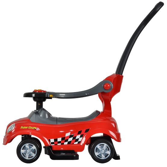 Mitfahrer 3v1 mit Handgriff - rot
