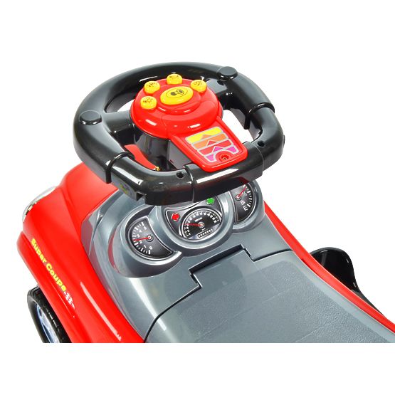 Mitfahrer 3v1 mit Handgriff - rot