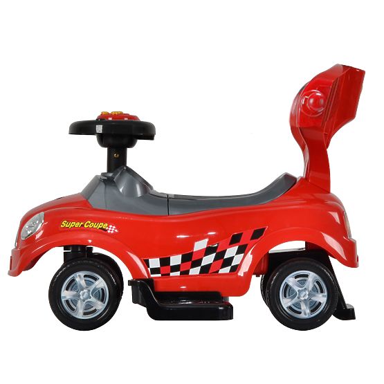 Mitfahrer 3v1 mit Handgriff - rot