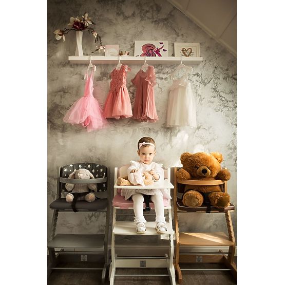 Mitwachsender Stuhl Sissi - grau