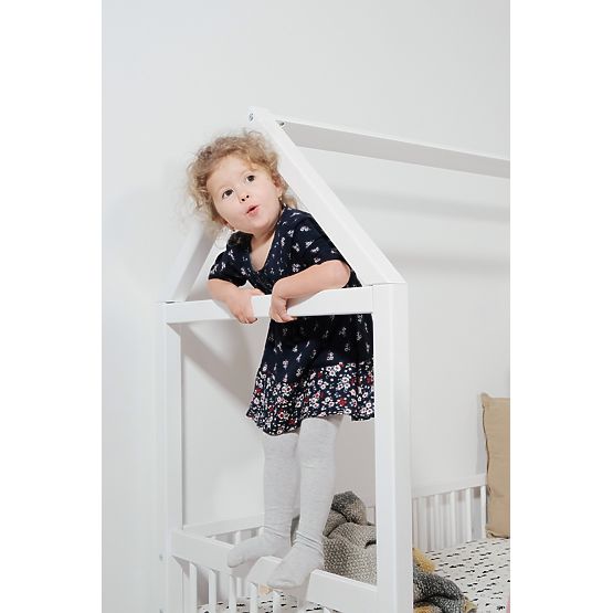 Montessori Hausbett Elis weiß