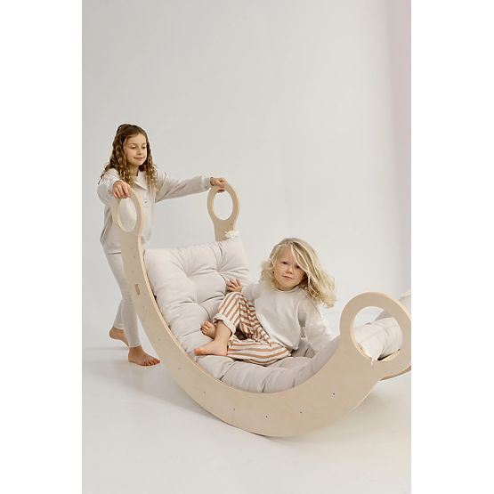 Montessori Holzschaukel XL - natur