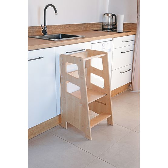 Montessori Lernturm Quadro Dekor Woody