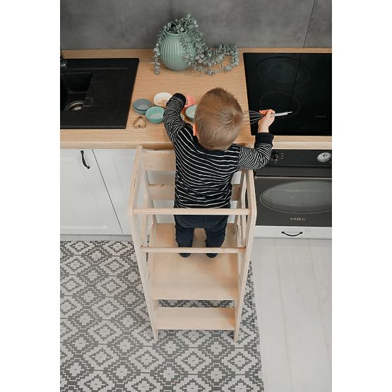 Montessori-Lernturm Sara MAXI 90 - natur