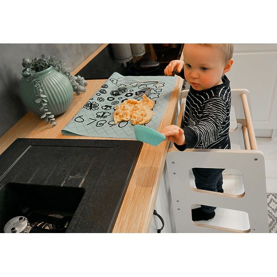 Sara Scandi Montessori Lernturm - weiß