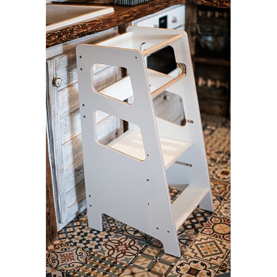 Montessori Lernturm Nora - Weiß