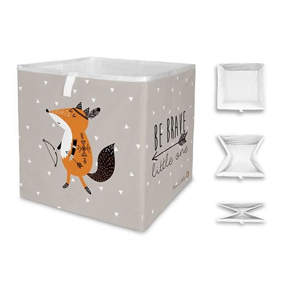 Mr. Little Fox Kinder Aufbewahrungsbox - sei mutig