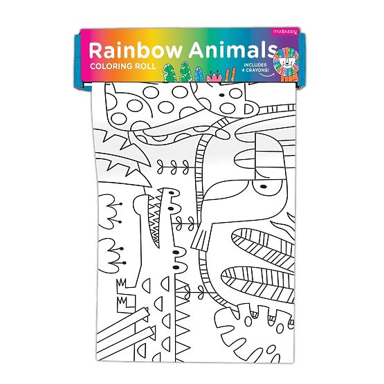 Mudpuppy Mini Malbuch Bunte Tiere