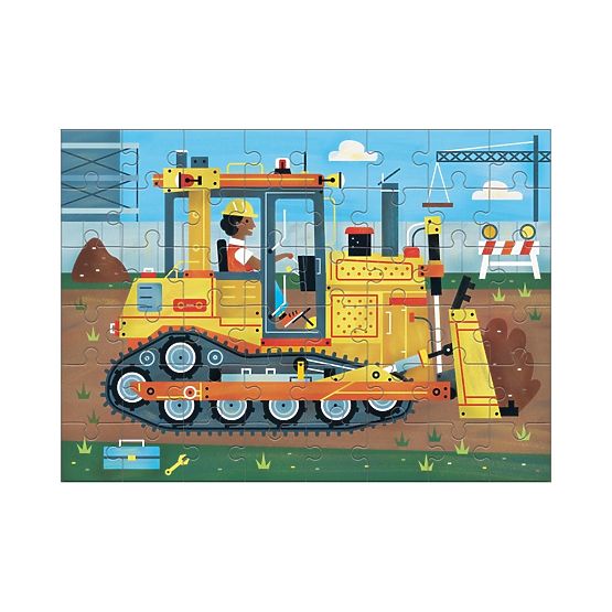 Mudpuppy Puzzle Bulldozer 48 Teile