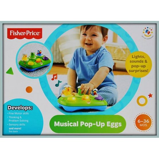 Musi Popup-Eier Fisher Price