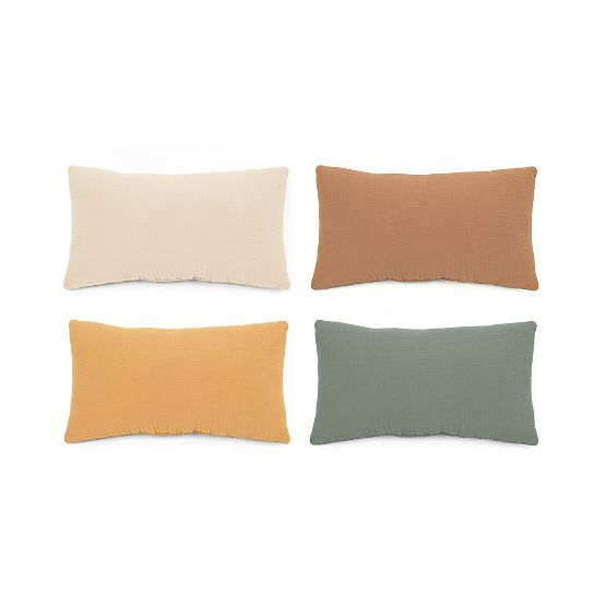 Musselin-Kissen Ourbaby 20x35 cm - grün