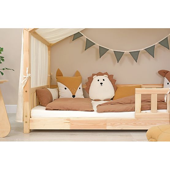 Musselin-Kissen Ourbaby 20x35 cm - Toffee