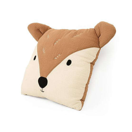 Musselin-Kissen Ourbaby 35x35 cm - Reh