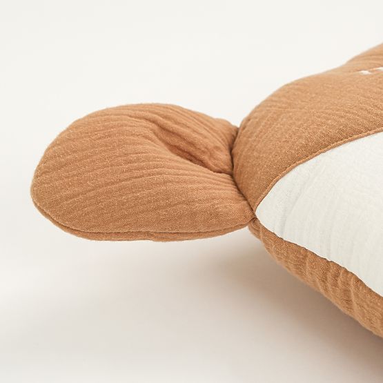 Musselin-Kissen Ourbaby 35x35 cm - Reh