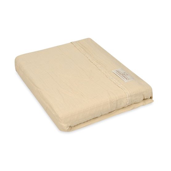 Musselinlaken 135x100 + 40x60 beige