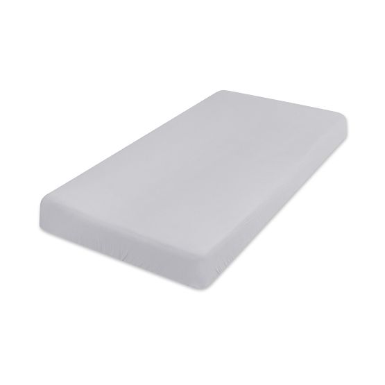 Musselinlaken 140x70 hellgrau